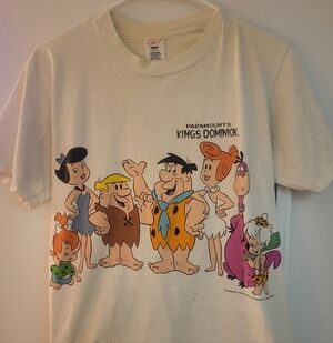 Vintage 1994 Hannah Barbara Flintstones T-shirt